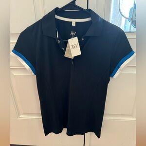 Tail Knit Collar Tee XS